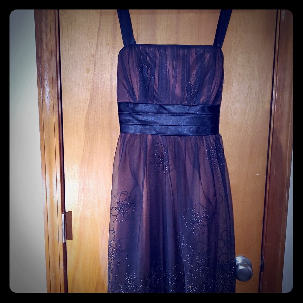 Kathy Roberts Black Cocktail Dress